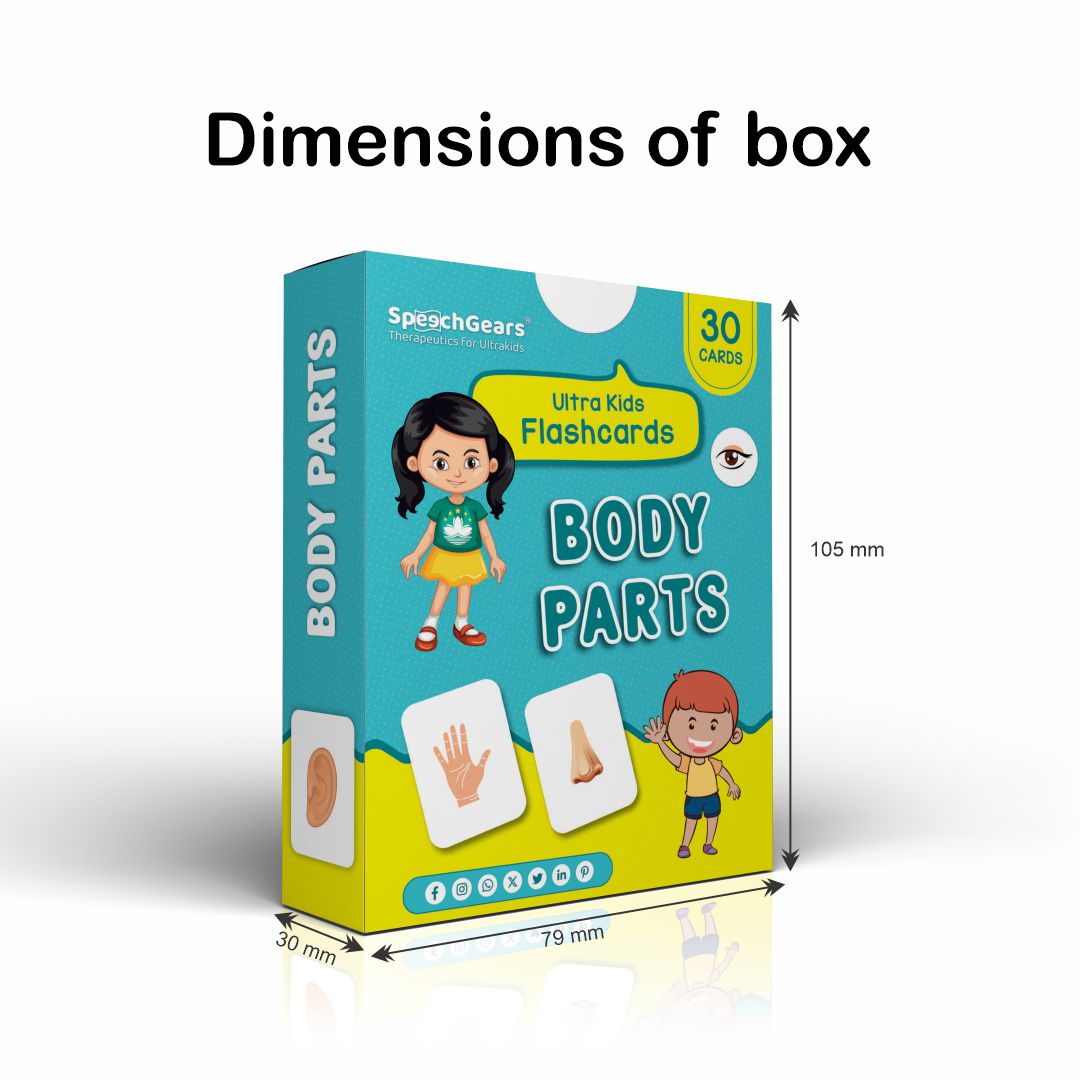 SpeechGears Body Parts Flashcards