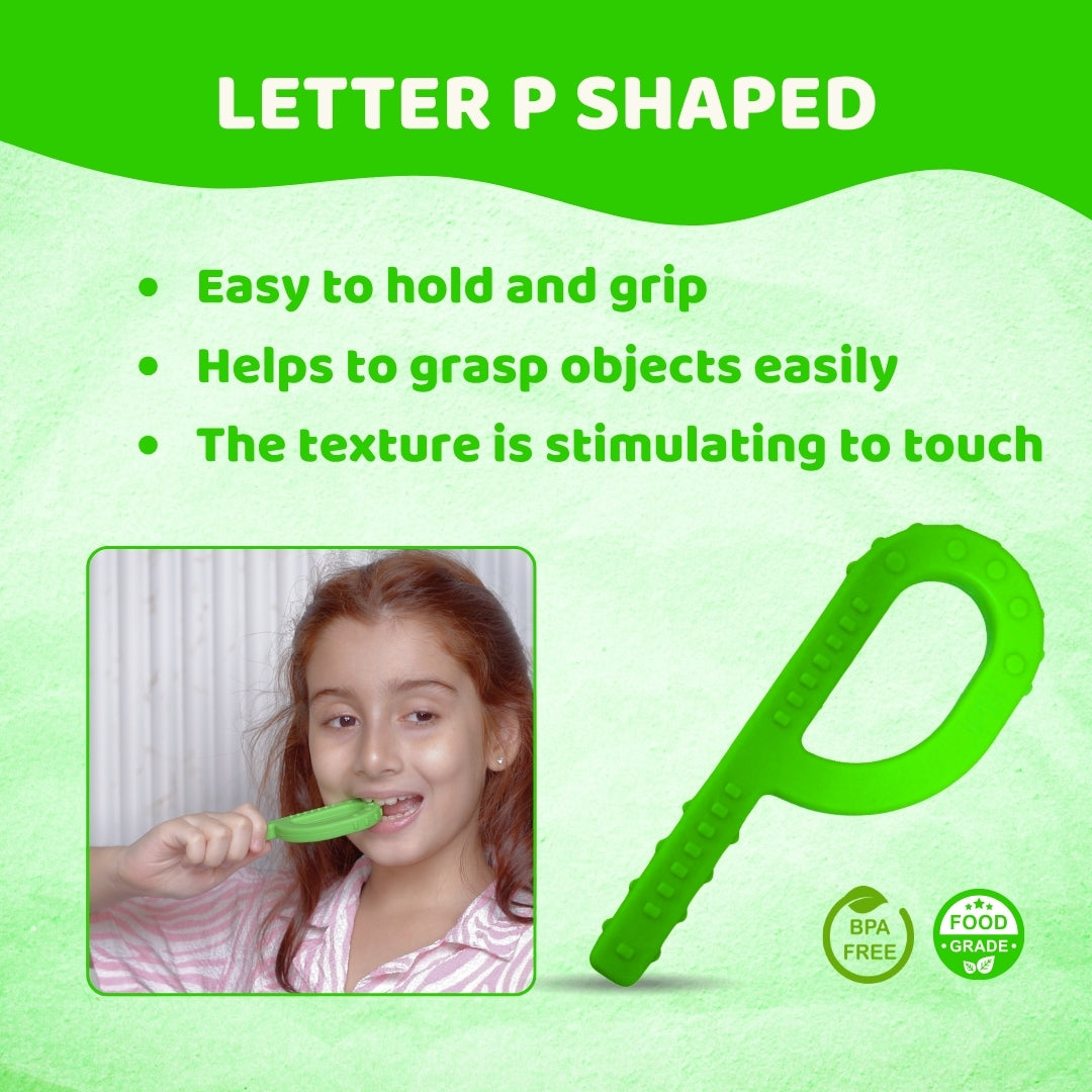 SpeechGears P Stick Chew & Bite Teether