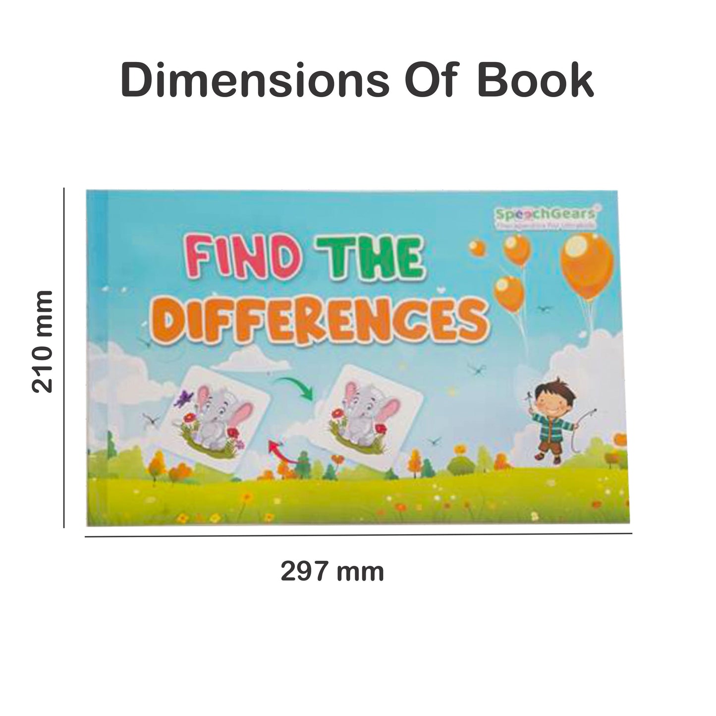 SpeechGears Find the Differences Book