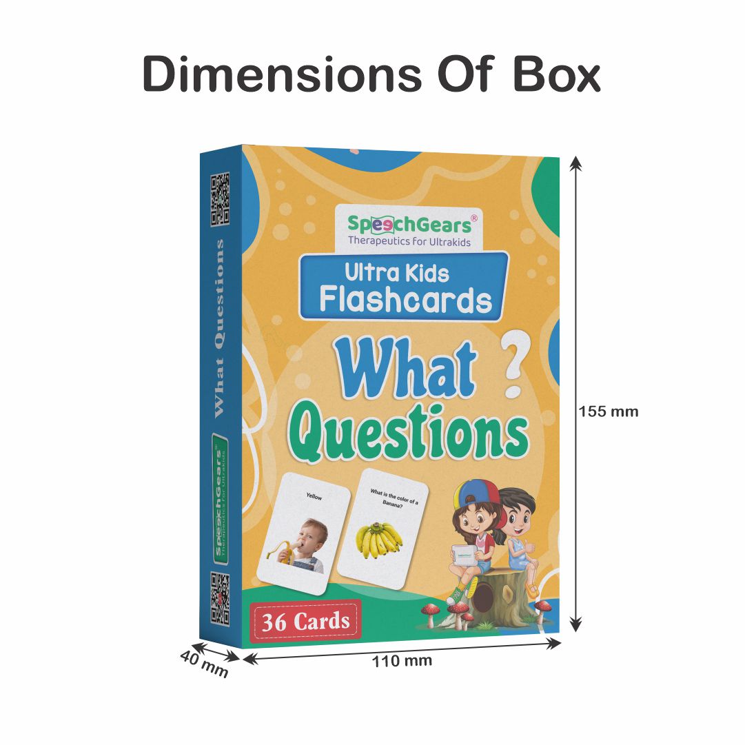 SpeechGears What Questions Flashcards