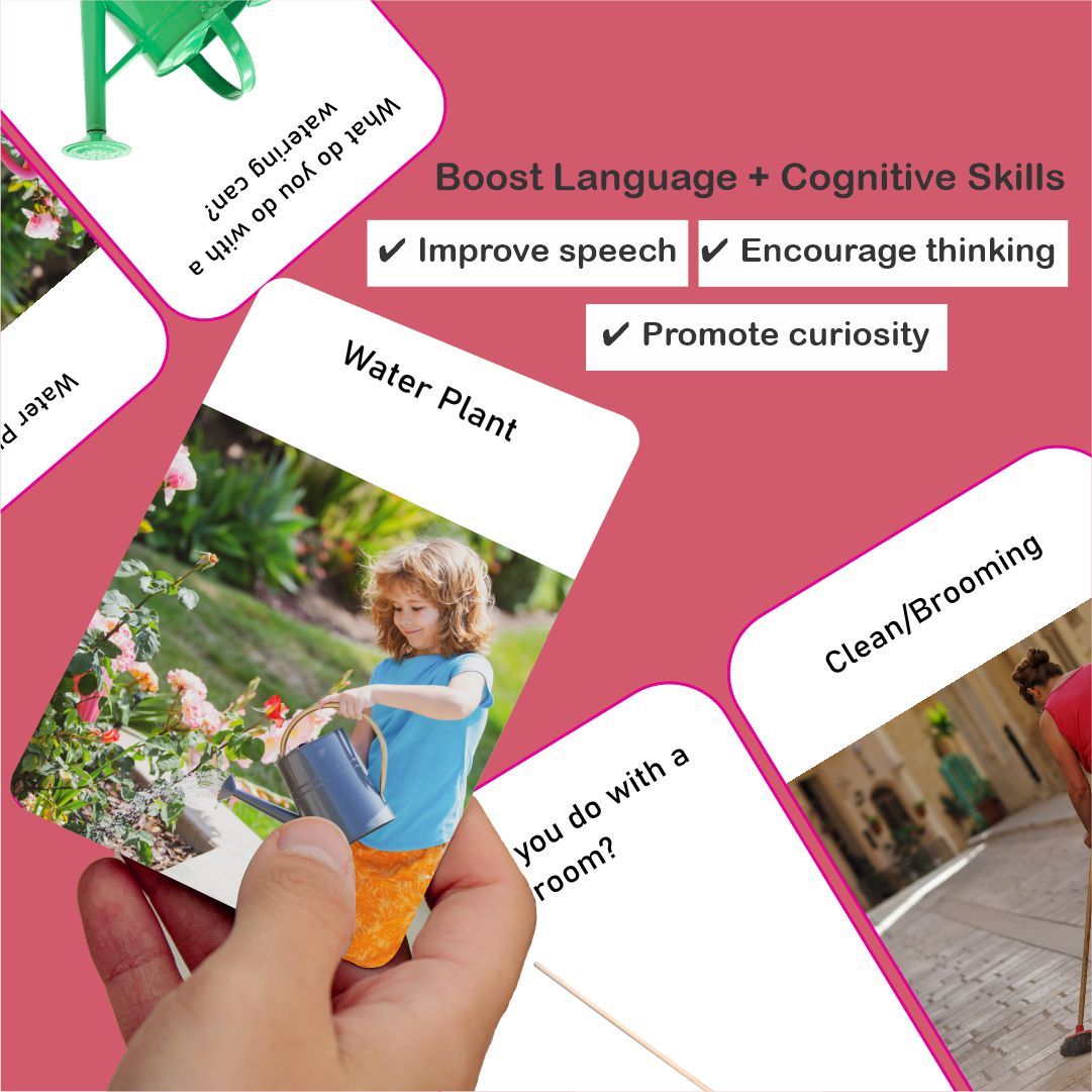 SpeechGears What Questions Flashcards