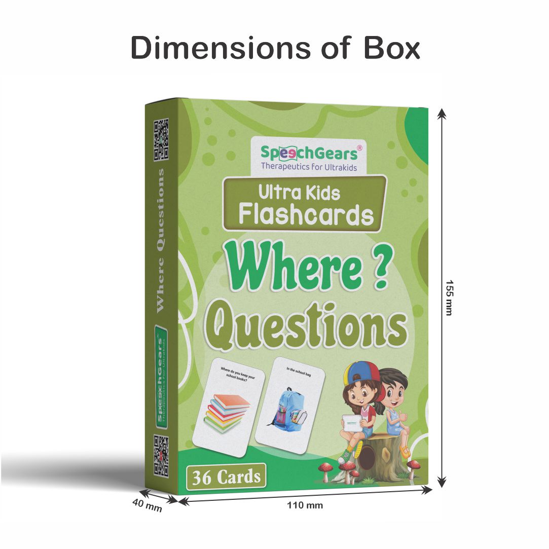 SpeechGears Where Questions Flashcards