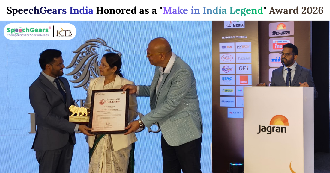 From Local Innovation to Global Impact: SpeechGears India Honored as a "Make in India Legend"