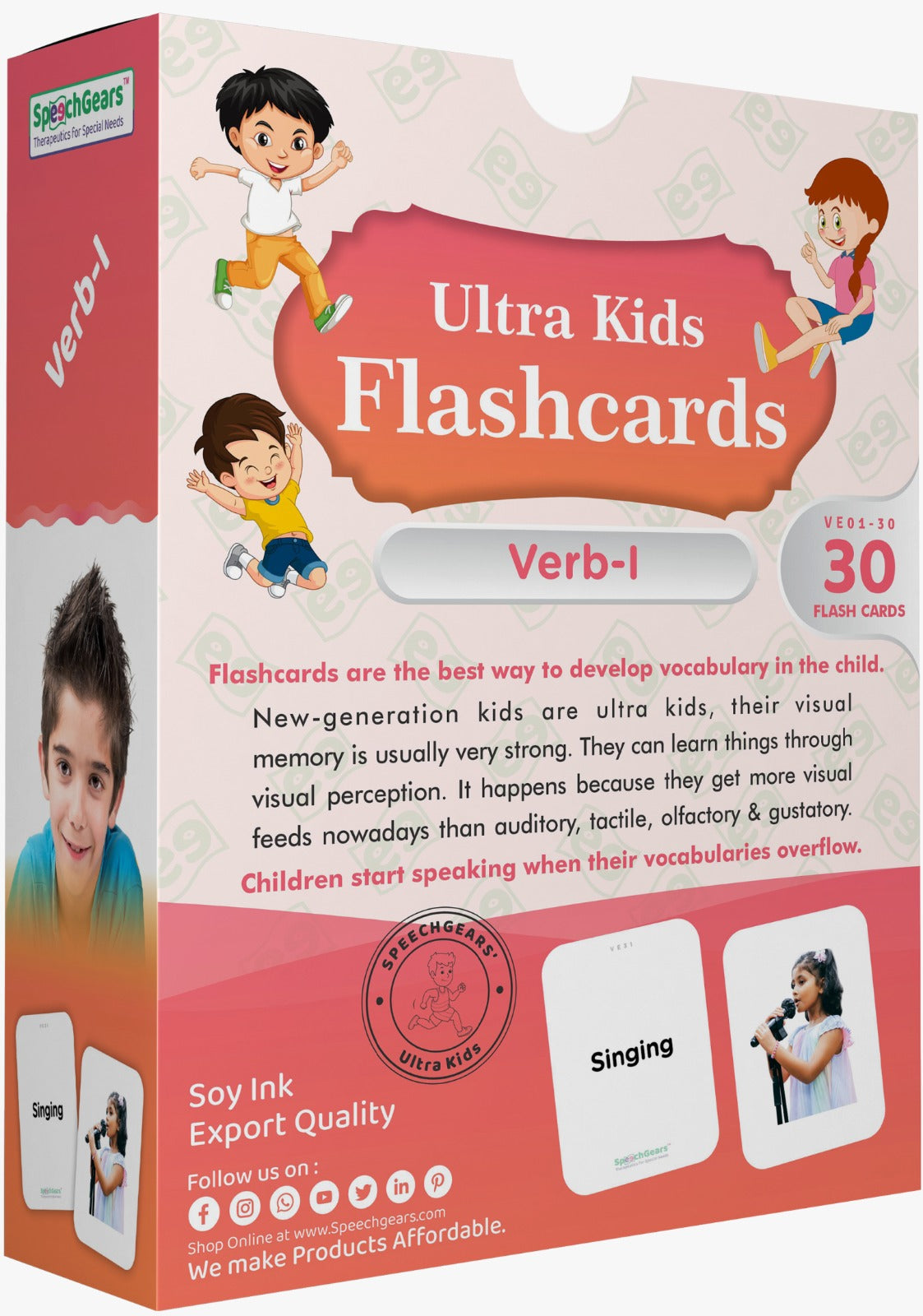 Ultra Kids Flash Cards