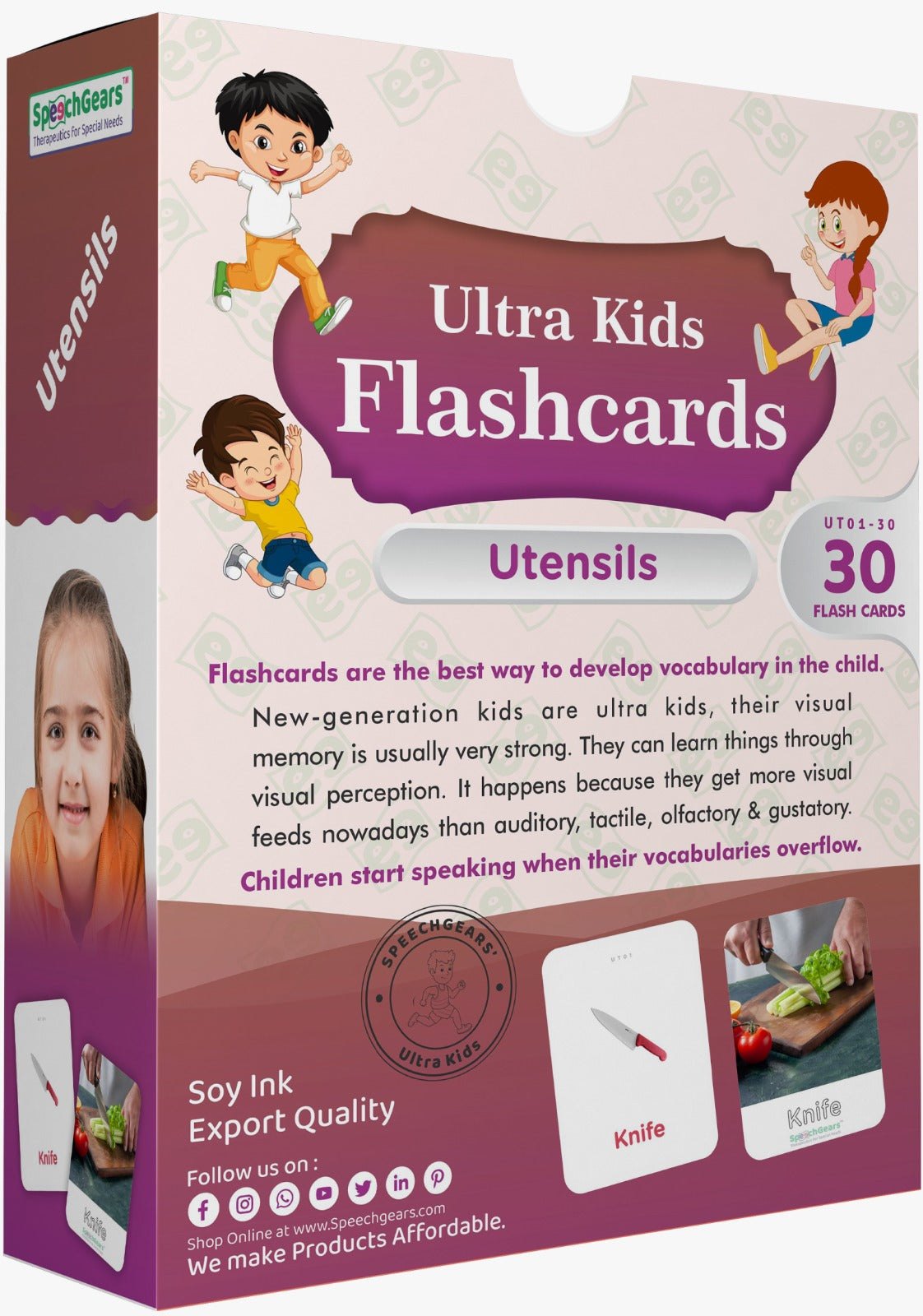 Ultra Kids Flash Cards