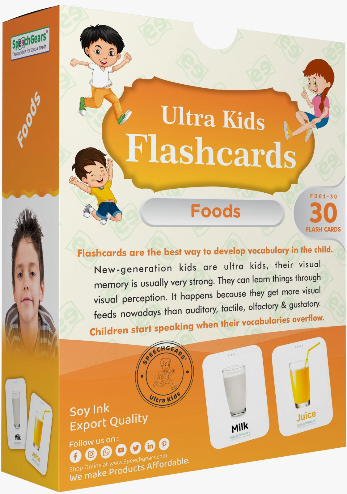 Ultra Kids Flash Cards