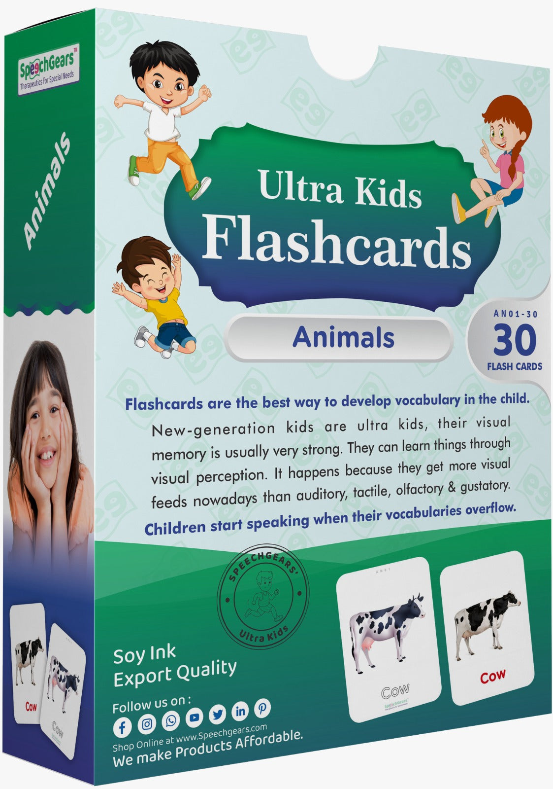 Ultra Kids Flash Cards