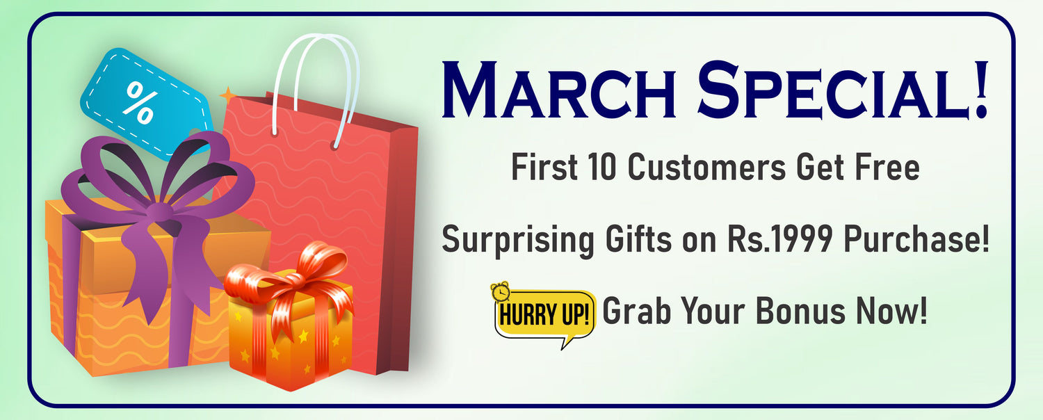 March Special! The first 10 customers get free