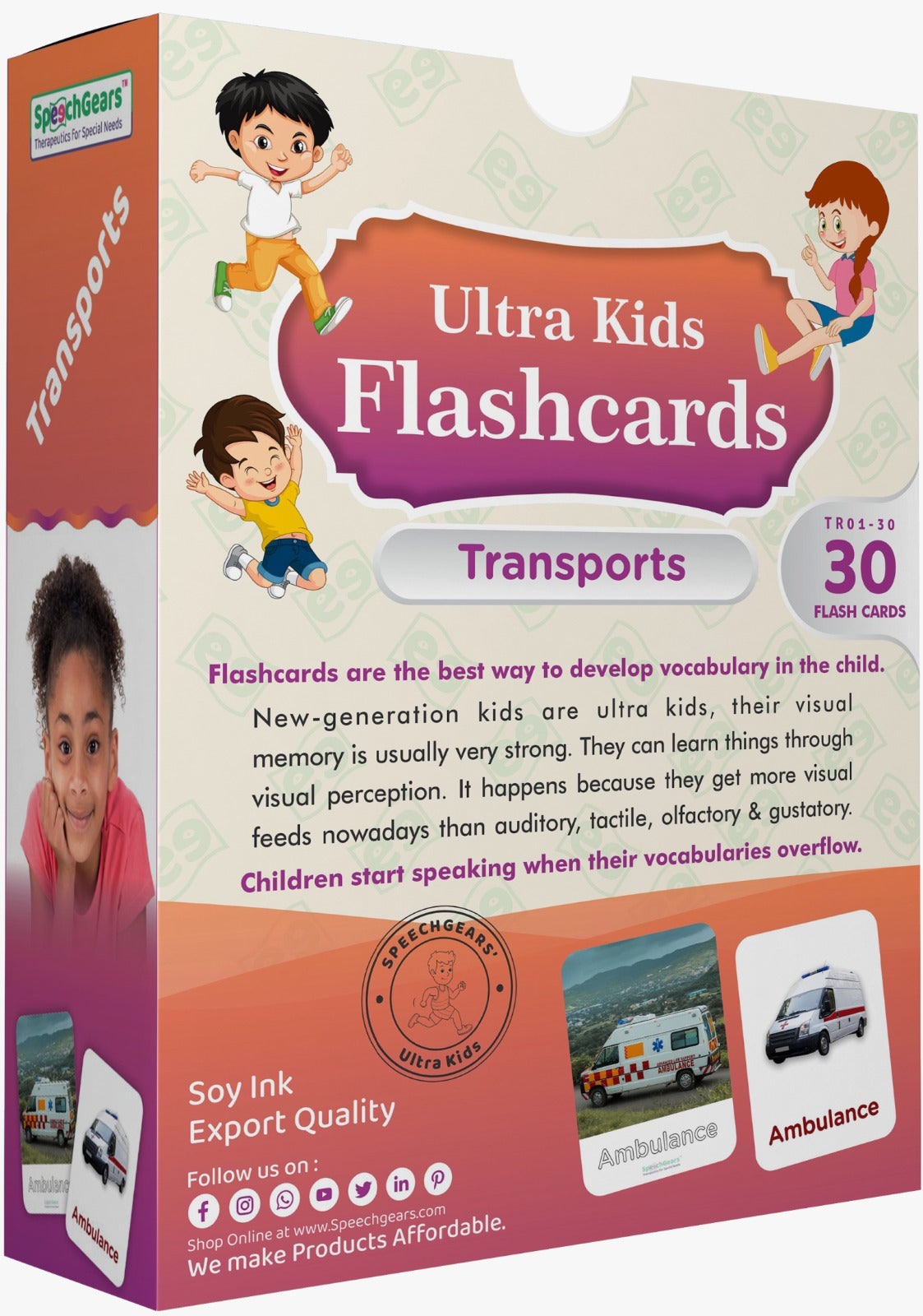 Ultra Kids Flash Cards