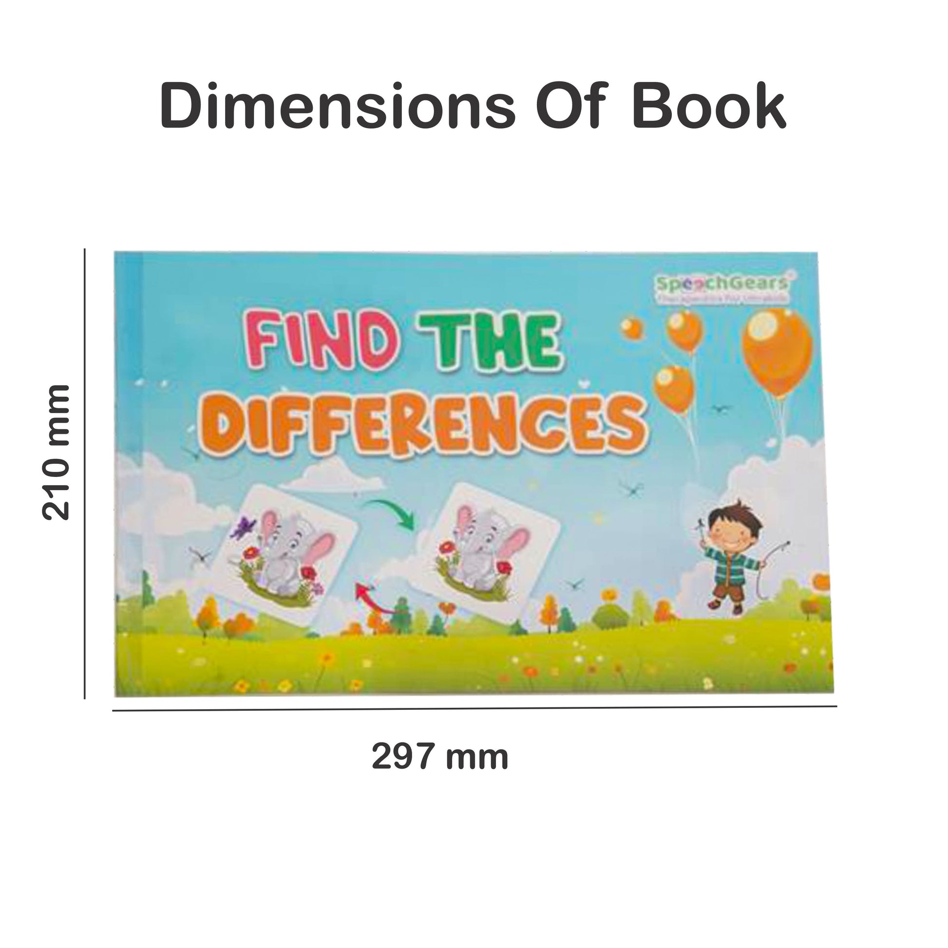 SpeechGears Find the Differences Book